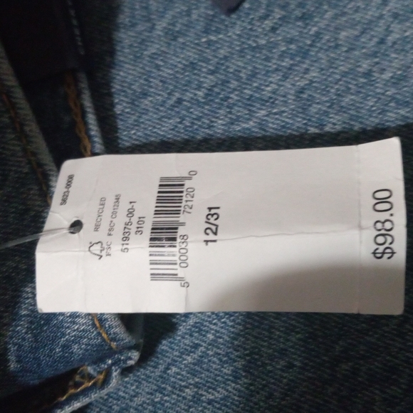 Gap Cheeky Straight Patchwork Jeans - Picture 9 of 9